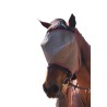 Black PVC mesh fly mask with/without the horses name