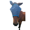 Blue PVC mesh fly mask with/without the horses name