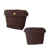 Leather horse training treat pouch