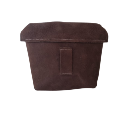 Leather horse training treat pouch